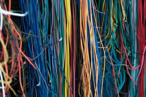 Multicolored cables  Multicolored cables